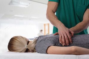 Chiropractic photo from Adobe Stock